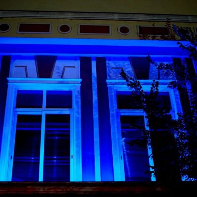 image-354988 Στο μπλε της Ελλάδας το Δημαρχείο Γρεβενών για τον κορυφαίο Πρωταθλητή Μίλτο Τεντόγλου, καθώς σε λίγες ώρες ξεκινά τη μεγάλη του προσπάθεια στους Ολυμπιακούς Αγώνες του Τόκιο