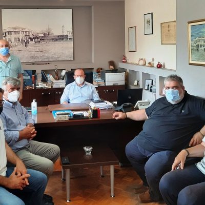 image-356695 Αντιπροσωπεία του Δήμου Εορδαίας με επικεφαλής το Δήμαρχο Παναγιώτη Πλακεντά, βρέθηκε στην Κομοτηνή. Συναντήσεις με το Δήμαρχο Κομοτηνής Ιωάννη Γκαράνη και με το Προεδρείο του Δ.Σ. του Συλλόγου Μέριμνας ΑμεΑ Νοητικής Υστέρησης Νομού Ροδόπης