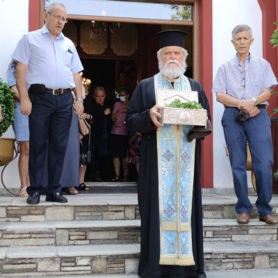 image-358949 Αναχώρησε το ιερό λείψανο του Αγίου Διονυσίου εν Ολύμπω από το Βελβεντό για το Μοναστήρι του στον Όλυμπο (του παπαδάσκαλου Κωνσταντίνου Ι. Κώστα)