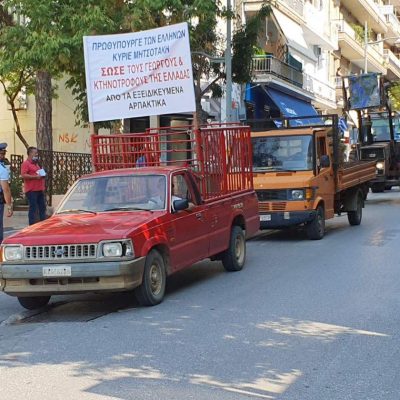 image-359203 kozan.gr: Ώρα 10.50: Γέμισε τρακτέρ και αγροτικά οχήματα το κέντρο της Κοζάνης – Οι γεωργο-κτηνοτρόφοι της περιοχής, που αντιδρούν στην ανεξέλεγκτη εγκατάσταση φωτοβολταϊκών – Δηλώσεις και το ψήφισμα διαμαρτυρίας (Βίντεο & Φωτογραφίες)