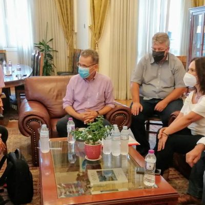 image-361469 Συνάντηση του δημάρχου Κοζάνης Λάζαρου Μαλούτα με τον ευρωβουλευτή του ΣΥ.ΡΙΖ.Α. Κώστα Αρβανίτη