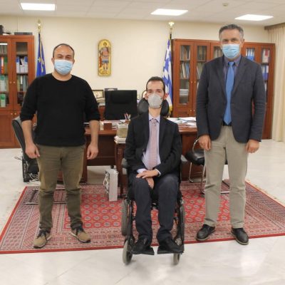 image-371905 Επίσκεψη του Ευρωβουλευτή της Νέας Δημοκρατίας Στέλιου Κυμπουρόπουλου στο γραφείο της Περιφέρειας Δυτικής Μακεδονίας στην Κοζάνη (Φωτογραφία)