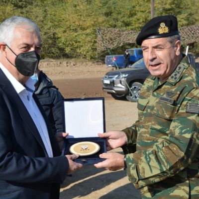 image-372565 Επίσκεψη του Αρχηγού του Γενικού Επιτελείου Στρατού Αντιστράτηγου Χαράλαμπου Λαλούση στις εγκαταστάσεις του ΛΚΔΜ