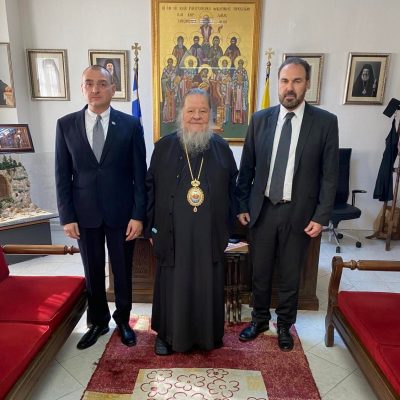 image-375383 Συνάντηση του Δημάρχου Φλώρινας και του Προέδρου της Κοινότητας Φλώρινας με τον Μητροπολίτη για τη δράση “Φαγητό για όλους”