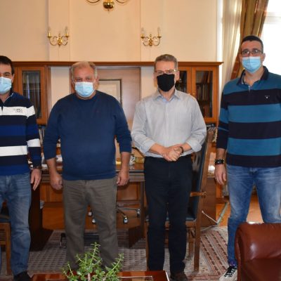 image-378201 Συνάντηση του δημάρχου Κοζάνης Λάζαρου Μαλούτα με τον Αντιπεριφερειάρχη Δημόσιας Υγείας Γιώργο Μαργαρίτη
