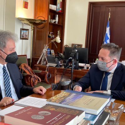 image-378873 Γ.Αμανατίδης: Συνάντηση της Συντονιστής Επιτροπής της υπό σύσταση Ένωσης Αναπτυξιακών Οργανισμών Ελλάδος με τον Αν. Υπουργό Εσωτερικών Στ. Πέτσα