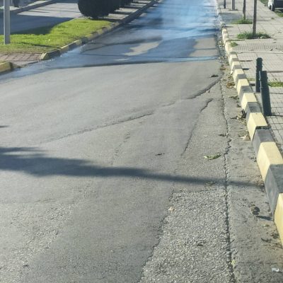 image-379762 kozan.gr: Διαρροή σε αγωγό τηλεθέρμανσης σε παράδρομο της οδού Μοναστηρίου στην Κοζάνη