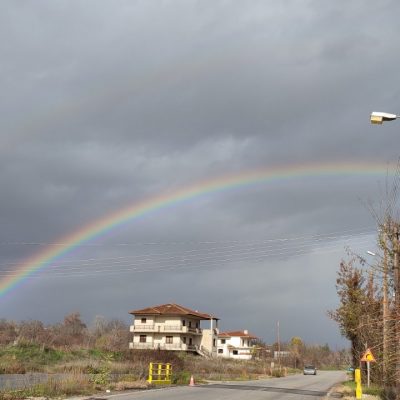 image-379950 kozan.gr: Το εντυπωσιακό διπλό ουράνιο τόξο – Λήψη φωτογραφιών από το Πρωτοχώρι Κοζάνης