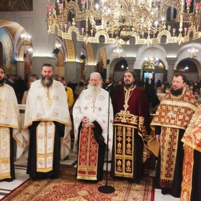 image-383192 Kozan.gr: Φωτογραφίες & βίντεο από τον Μέγα Πανηγυρικό Εσπερινό στον Ιερό Ναό Αγίου Στεφάνου στην Πτολεμαΐδα, το απόγευμα της Κυριακής 26 Δεκεμβρίου