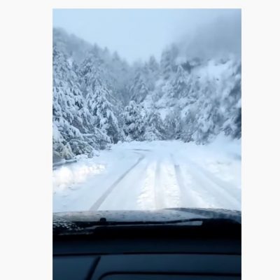 image-385225 kozan.gr: Κατάλευκο τοπίο – Στρωμένος με πολύ χιόνι ο δρόμος πιο πάνω από το Παλαιογράτσανο στο Δήμο Βελβεντού (Βίντεο)