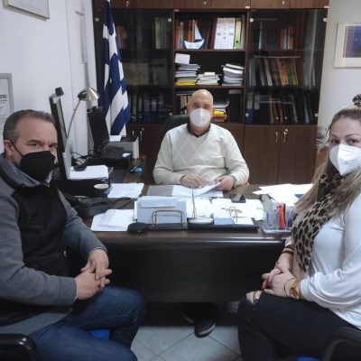 image-385372 Συνάντηση αντιπροσωπείας της Δημοτικής Κίνησης με τον διοικητή του «Μαμάτσειου» Στέργιο Γκανάτσιο