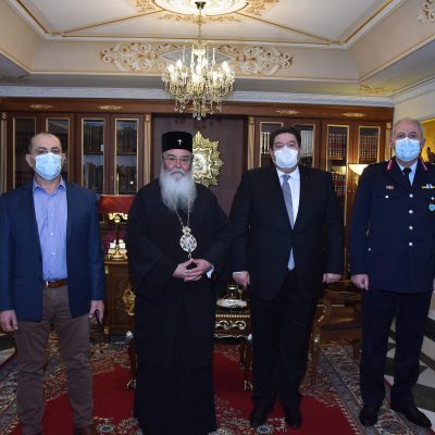 image-386465 O Αρχηγός της Ελληνικής Αστυνομίας, Αντιστράτηγος Μιχαήλ Καραμαλάκης στη Γενική Περιφερειακή Αστυνομική Διεύθυνση Δυτικής Μακεδονίας – Σειρά συναντήσεων και επαφών με υπηρεσιακούς παράγοντες και τοπικούς Φορείς