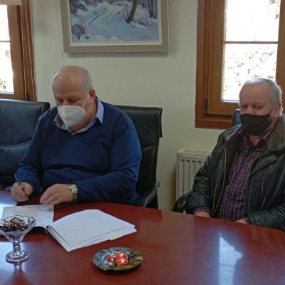 image-386535 Υπογράφτηκε η προγραμματική σύμβαση για την μελέτη αναθεώρησης του ρυμοτομικού Αγ. Γερμανού Πρεσπών