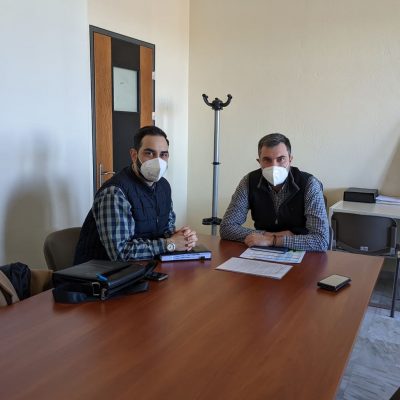 image-386693 Επίσκεψη του Αντιδημάρχου Ψηφιακής Μετάβασης και Νέων Τεχνολογιών του Δήμου Κοζάνης Α.Ραφαηλίδη, στον Αντιπεριφερειάρχη Ψηφιακής Μετάβασης και Ηλεκτρονικής Διακυβέρνησης της Περιφέρειας Δυτικής Μακεδονίας Σ. Κιάνα