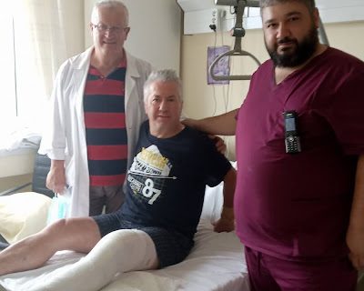 image-414978 Με επιτυχία η επέμβαση στο γόνατο για τον Τάκη Καραθανάση από το τιμ του διευθυντή ορθοπεδικής κ Μιλτιάδη Κύρου