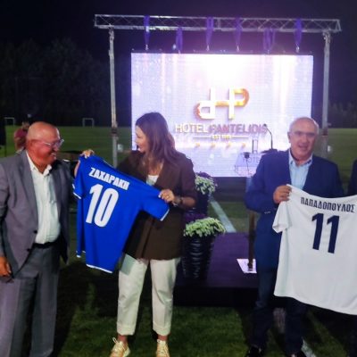 image-415004 kozan.gr: O Yφυπουργός Μεταφορών Μ. Παπαδόπουλος κι η Υφυπουργός Τουρισμού Σ. Ζαχαράκη εγκαινίασαν, τo βράδυ της Πέμπτης 30/6, το Αθλητικό Κέντρο “Ε. Παντελίδης (Βίντεο 25′ & 60 Φωτογραφίες)