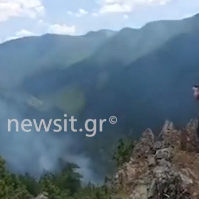 image-419941 Γρεβενά: Κάτοικοι κάνουν έκκληση να σωθεί από τη φωτιά ο εθνικός δρυμός Βάλια Κάλντα