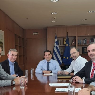 image-438226 Πραγματοποιήθηκε στις 4-11-22 στο Υπουργείο Περιβάλλοντος και Ενέργειας στην Οδό Μεσογείων συνάντηση με τον Υπουργό κύριο Κώστα Σκρέκα και το ΔΣ της Πανελλήνιας Ομοσπονδίας Συλλόγων Παραγωγής Ενέργειας από Φωτοβολταικά
