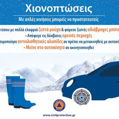 image-450477 Περιφέρεια Δυτικής Μακεδονίας: Επιδείνωση του καιρού με πυκνές χιονοπτώσεις, από το βράδυ της Τετάρτης 25/1 έως και την Πέμπτη 26/1
